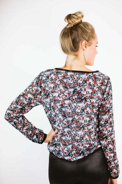 "happiness is a choice" long sleeve top